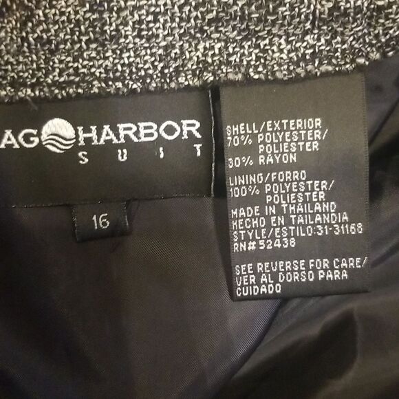 New Sag Harbor Tweed Skirt Size 16 - Picture 5 of 6